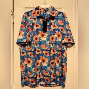 NEW With Tag; BAD BIRDIE “WOODSTOCK”/DALLAS GOLF CLUB  Polo; MEN Size LARGE